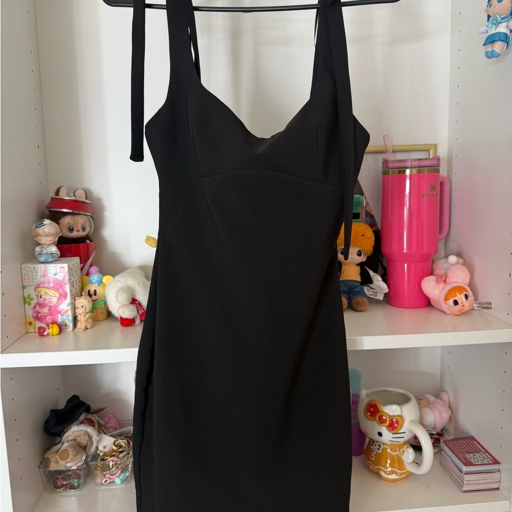 Zara Elegant Black Dress